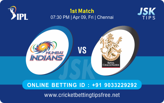 Cricket Betting Tips And Match Prediction For Mumbai vs Bangalore 1st Match Tips With Online Betting Tips Cbtf Cricket-Free Cricket Tips-Match Tips-Jsk Tips 