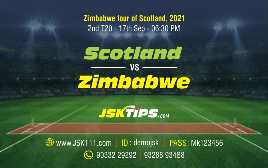 Cricket Betting Tips And Match Prediction For Scotland vs Zimbabwe 2nd T20I Match Tips With Online Betting Tips Cbtf Cricket-Free Cricket Tips-Match Tips-Jsk Tips