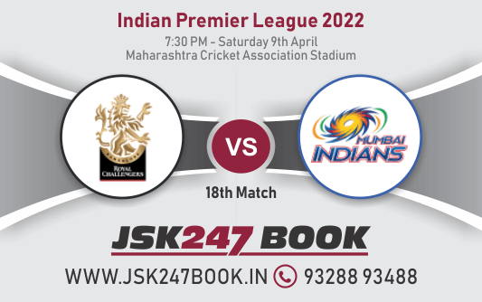 Cricket Betting Tips And Match Prediction For Royal Challengers Bangalore vs Mumbai Indians 18th Match Tips With Online Betting Tips Cbtf Cricket-Free Cricket Tips-Match Tips-Jsk Tips